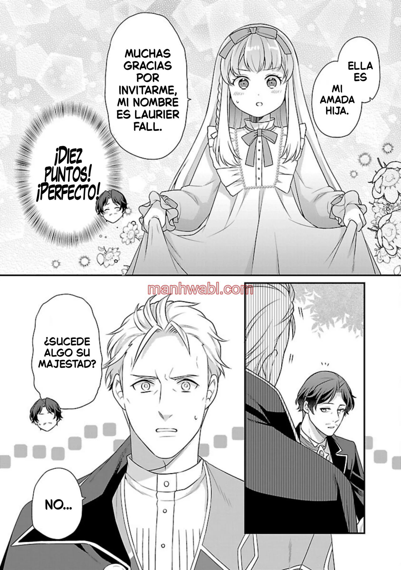 Reencarné como el padre de una joven malvada, así que adoro a mi esposa y a mi hija. - Capítulo 3_2 manhwa