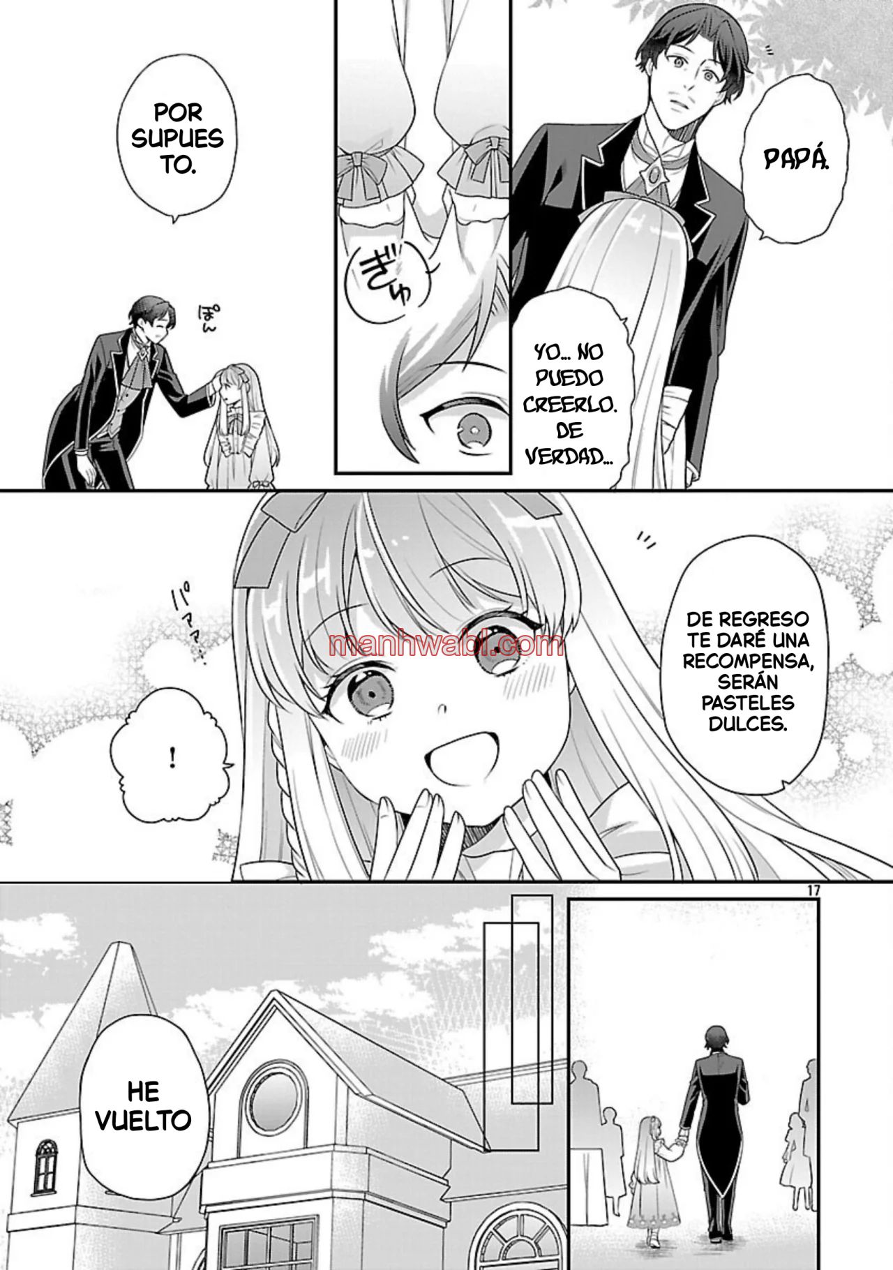 Reencarné como el padre de una joven malvada, así que adoro a mi esposa y a mi hija. - Capítulo 3_2 manhwa