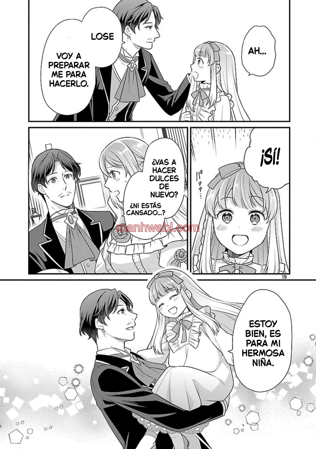 Reencarné como el padre de una joven malvada, así que adoro a mi esposa y a mi hija. - Capítulo 3_2 manhwa