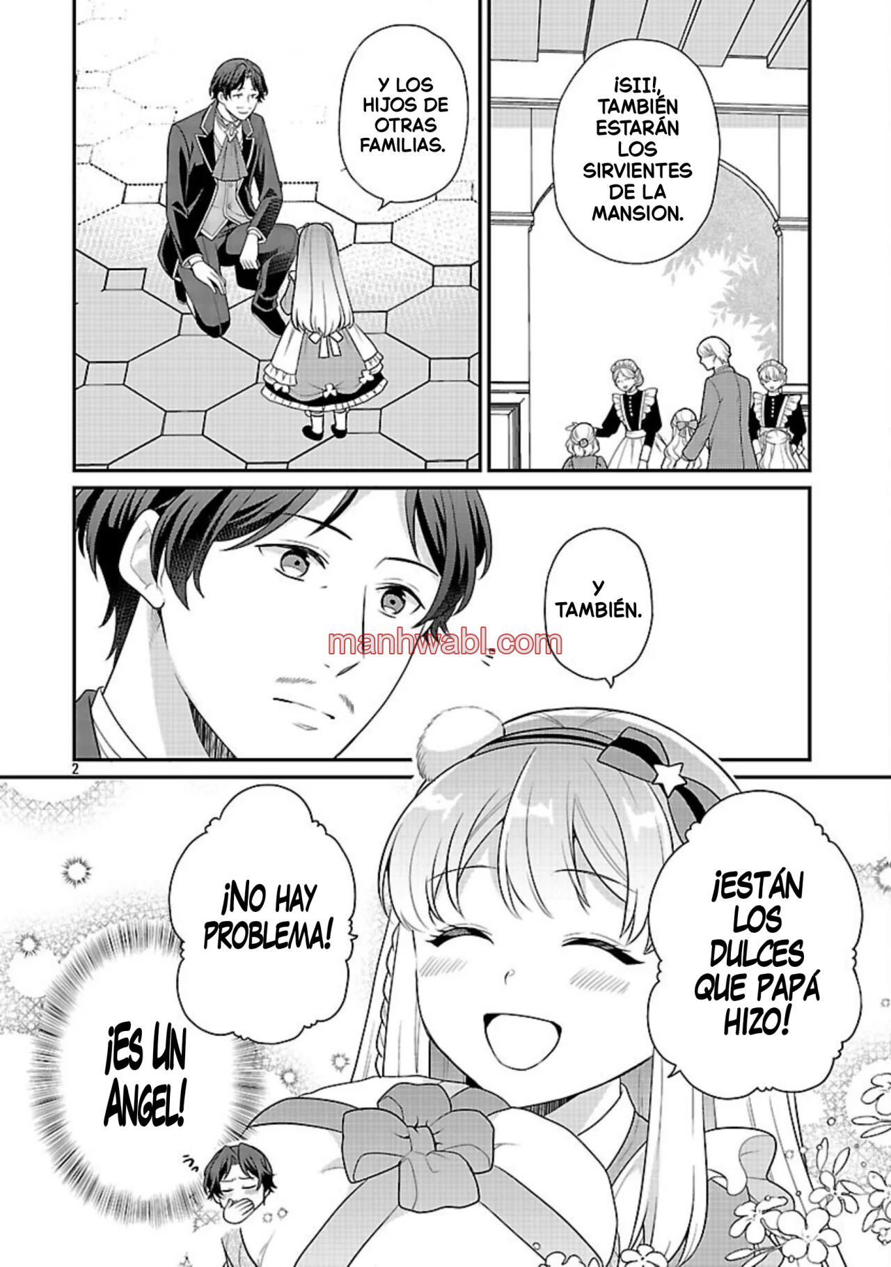 Reencarné como el padre de una joven malvada, así que adoro a mi esposa y a mi hija. - Capítulo 4 manhwa