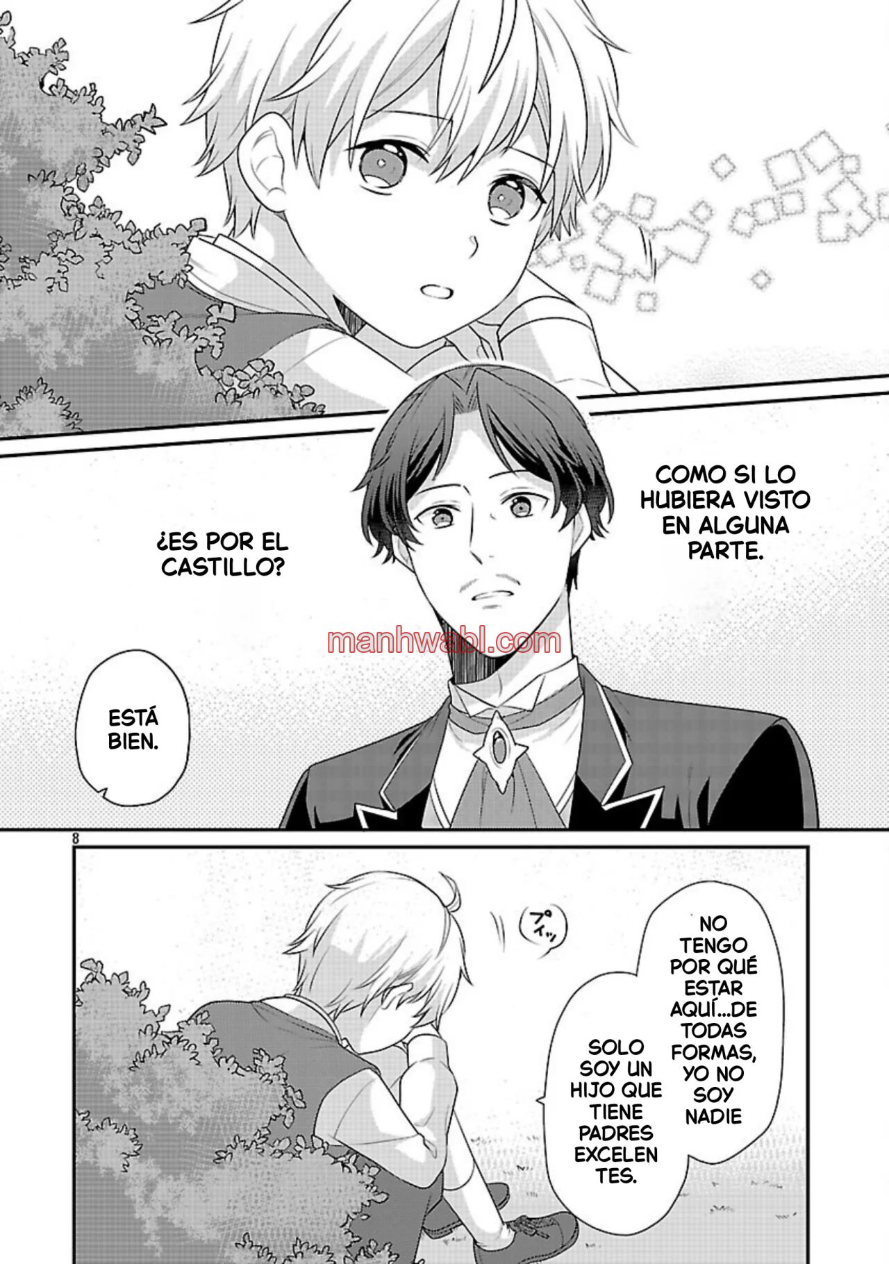 Reencarné como el padre de una joven malvada, así que adoro a mi esposa y a mi hija. - Capítulo 4 manhwa