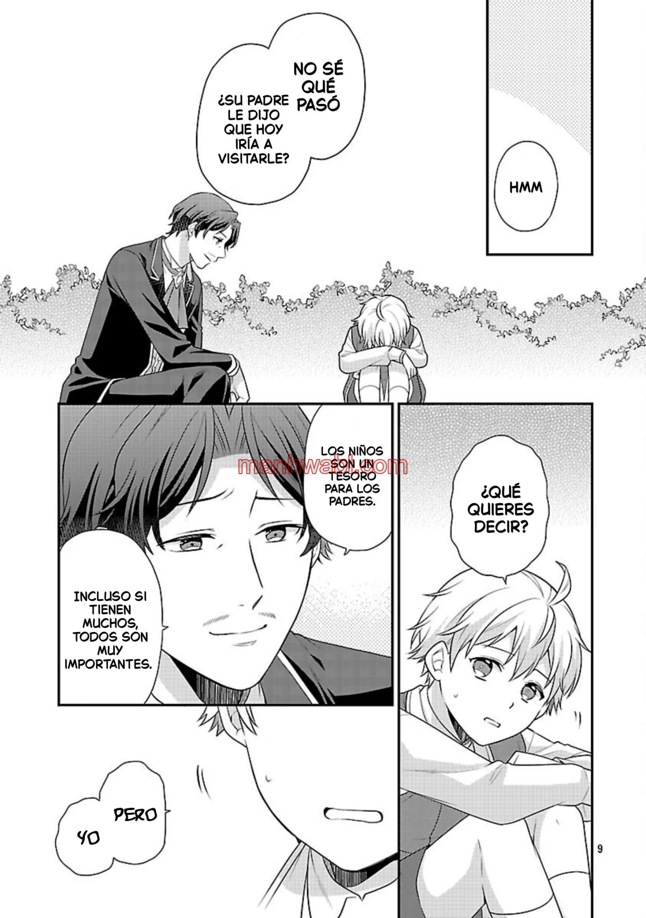 Reencarné como el padre de una joven malvada, así que adoro a mi esposa y a mi hija. - Capítulo 4 manhwa