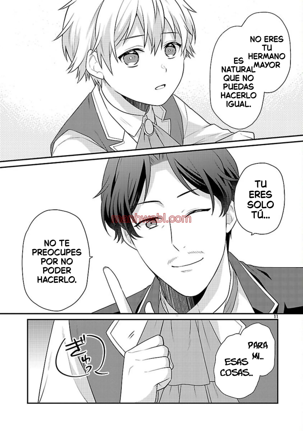 Reencarné como el padre de una joven malvada, así que adoro a mi esposa y a mi hija. - Capítulo 4_2 manhwa