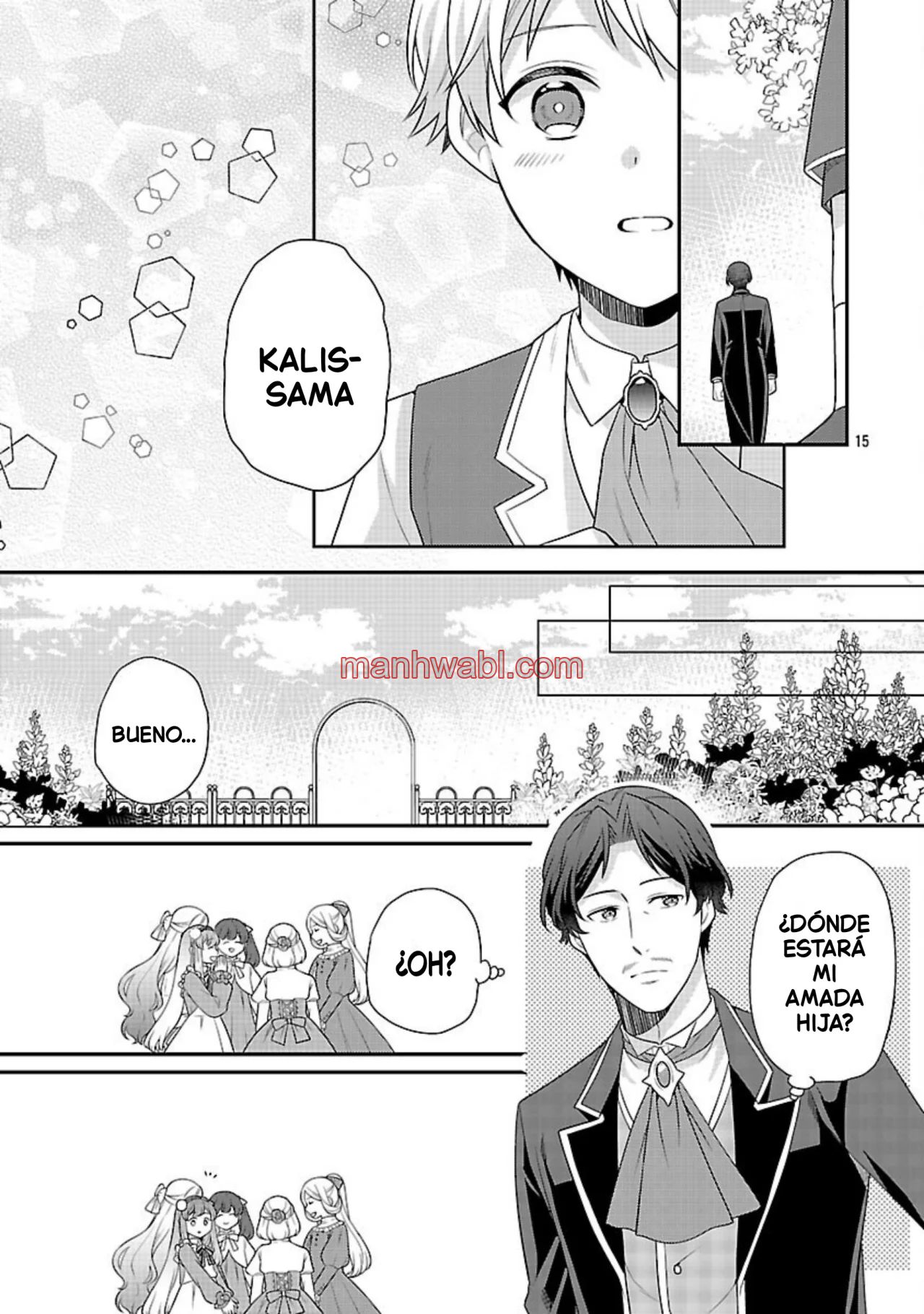 Reencarné como el padre de una joven malvada, así que adoro a mi esposa y a mi hija. - Capítulo 4_2 manhwa