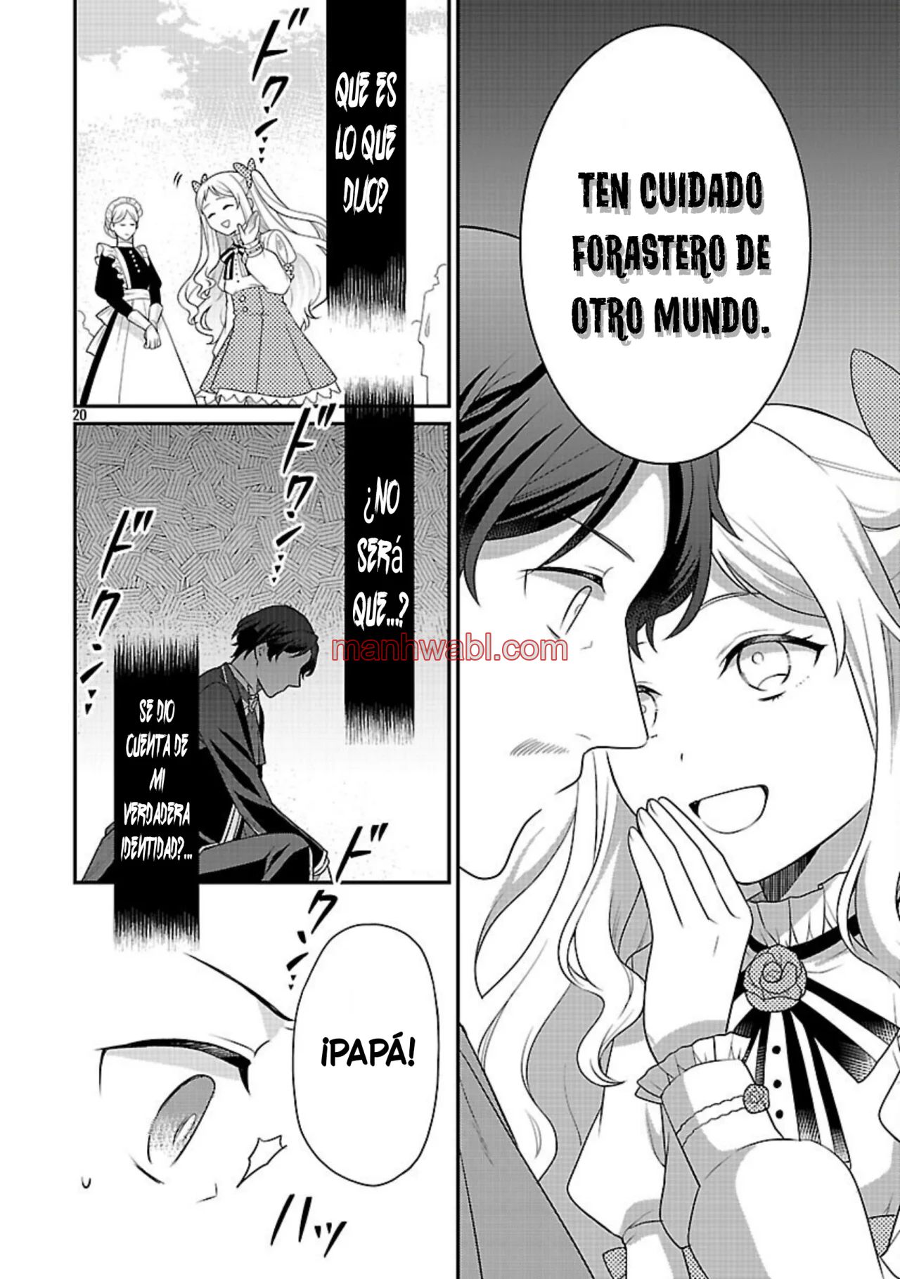 Reencarné como el padre de una joven malvada, así que adoro a mi esposa y a mi hija. - Capítulo 4_2 manhwa