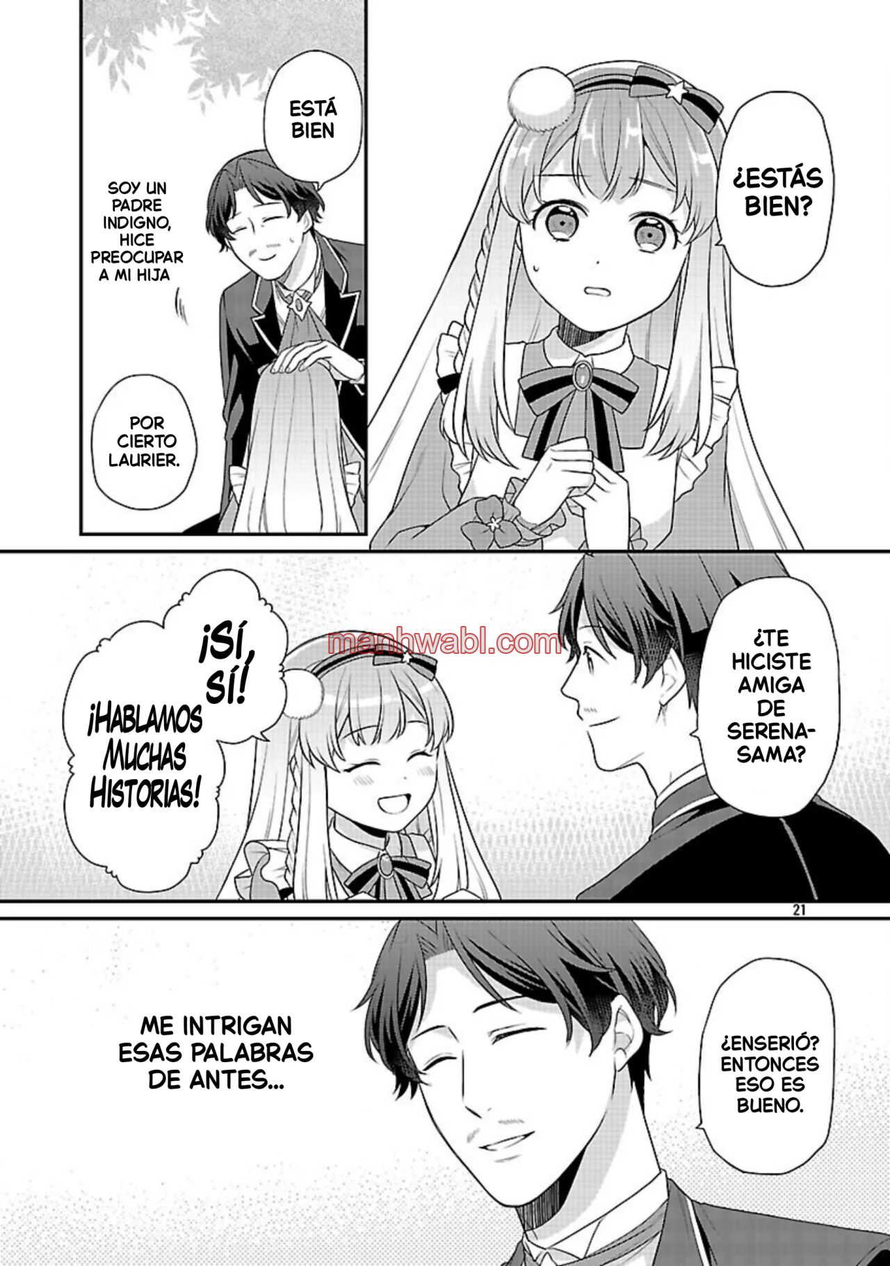 Reencarné como el padre de una joven malvada, así que adoro a mi esposa y a mi hija. - Capítulo 4_3 manhwa