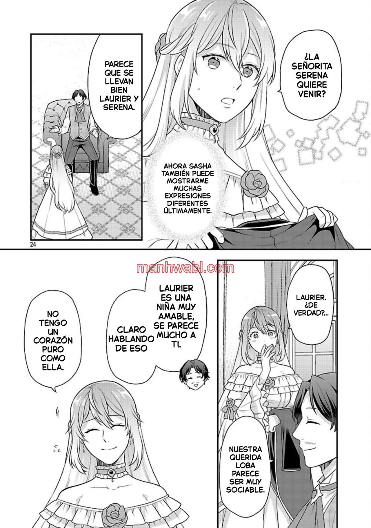 Reencarné como el padre de una joven malvada, así que adoro a mi esposa y a mi hija. - Capítulo 4_3 manhwa