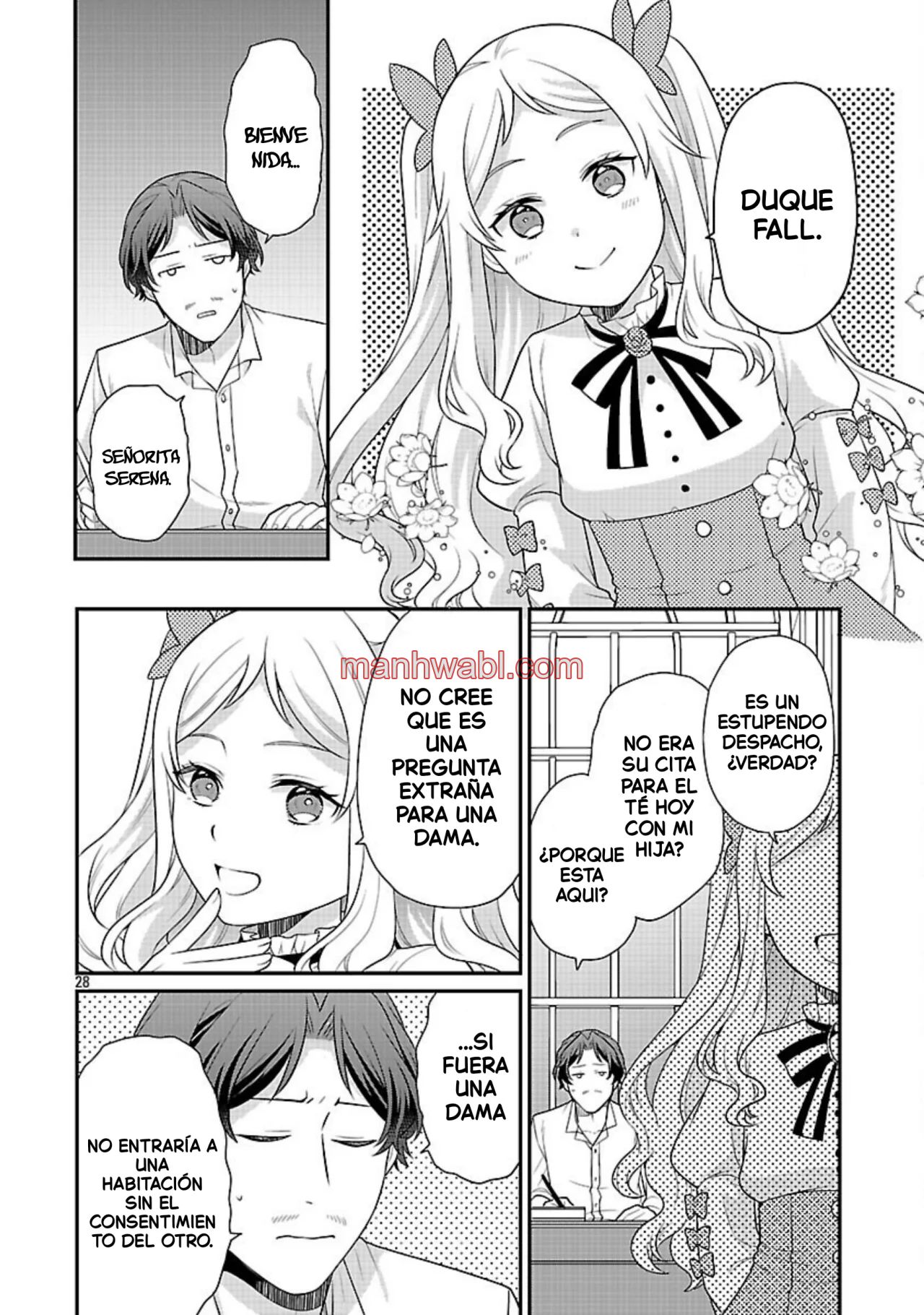 Reencarné como el padre de una joven malvada, así que adoro a mi esposa y a mi hija. - Capítulo 4_3 manhwa