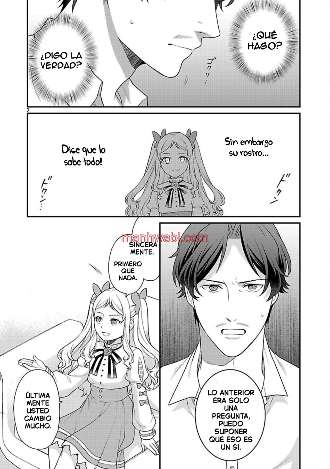 Reencarné como el padre de una joven malvada, así que adoro a mi esposa y a mi hija. - Capítulo 5 manhwa