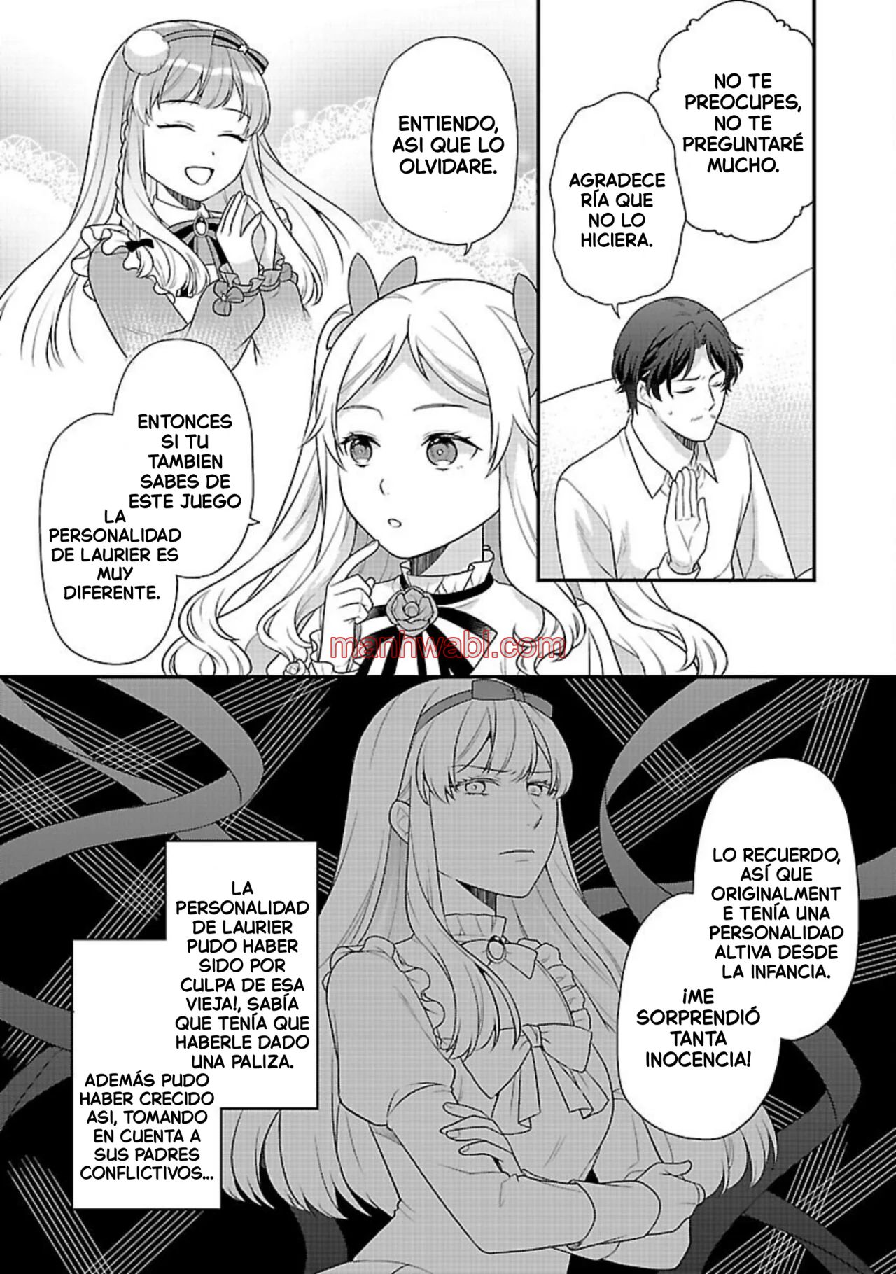 Reencarné como el padre de una joven malvada, así que adoro a mi esposa y a mi hija. - Capítulo 5_2 manhwa