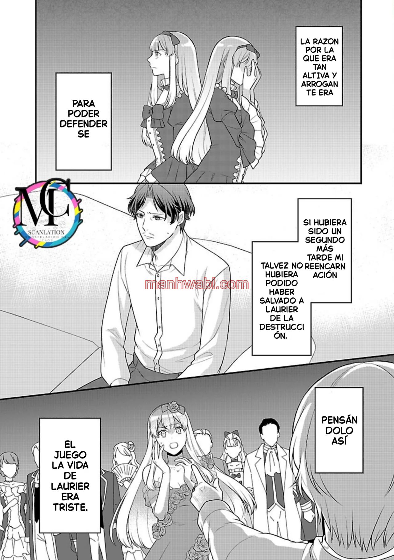 Reencarné como el padre de una joven malvada, así que adoro a mi esposa y a mi hija. - Capítulo 5_2 manhwa