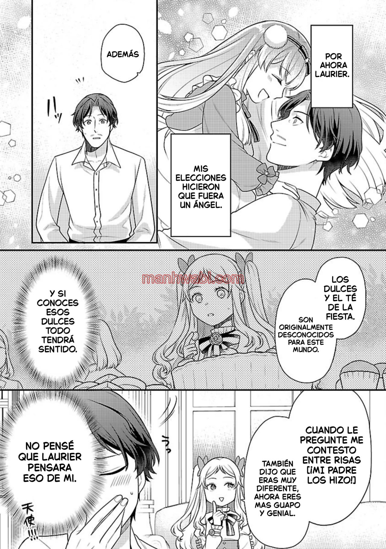 Reencarné como el padre de una joven malvada, así que adoro a mi esposa y a mi hija. - Capítulo 5_2 manhwa