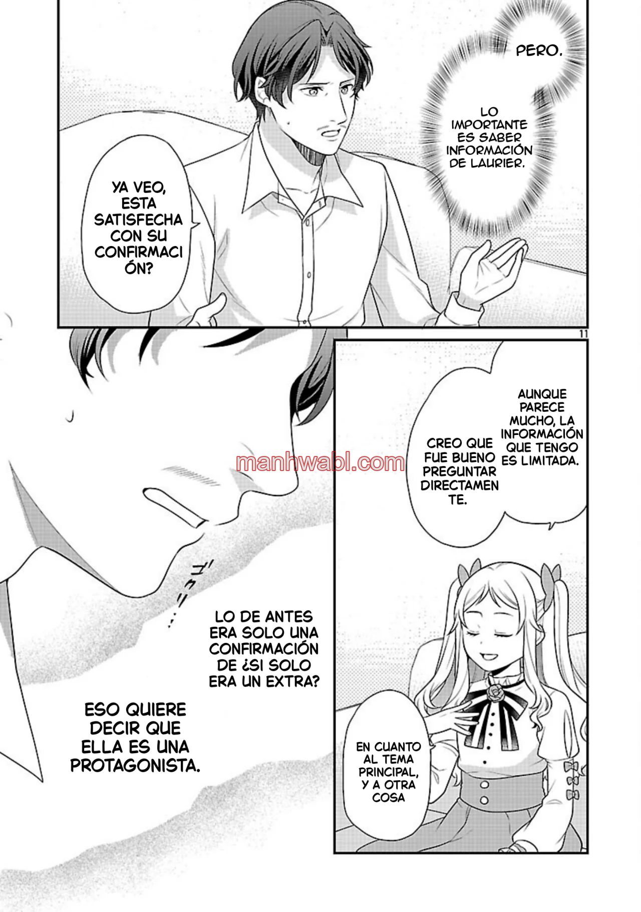 Reencarné como el padre de una joven malvada, así que adoro a mi esposa y a mi hija. - Capítulo 5_2 manhwa
