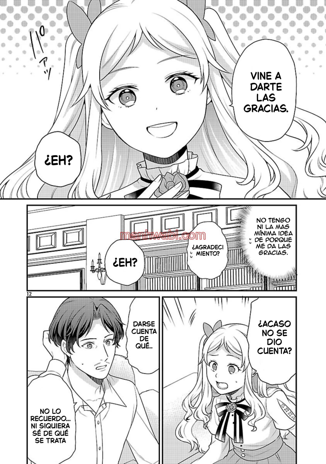 Reencarné como el padre de una joven malvada, así que adoro a mi esposa y a mi hija. - Capítulo 5_2 manhwa