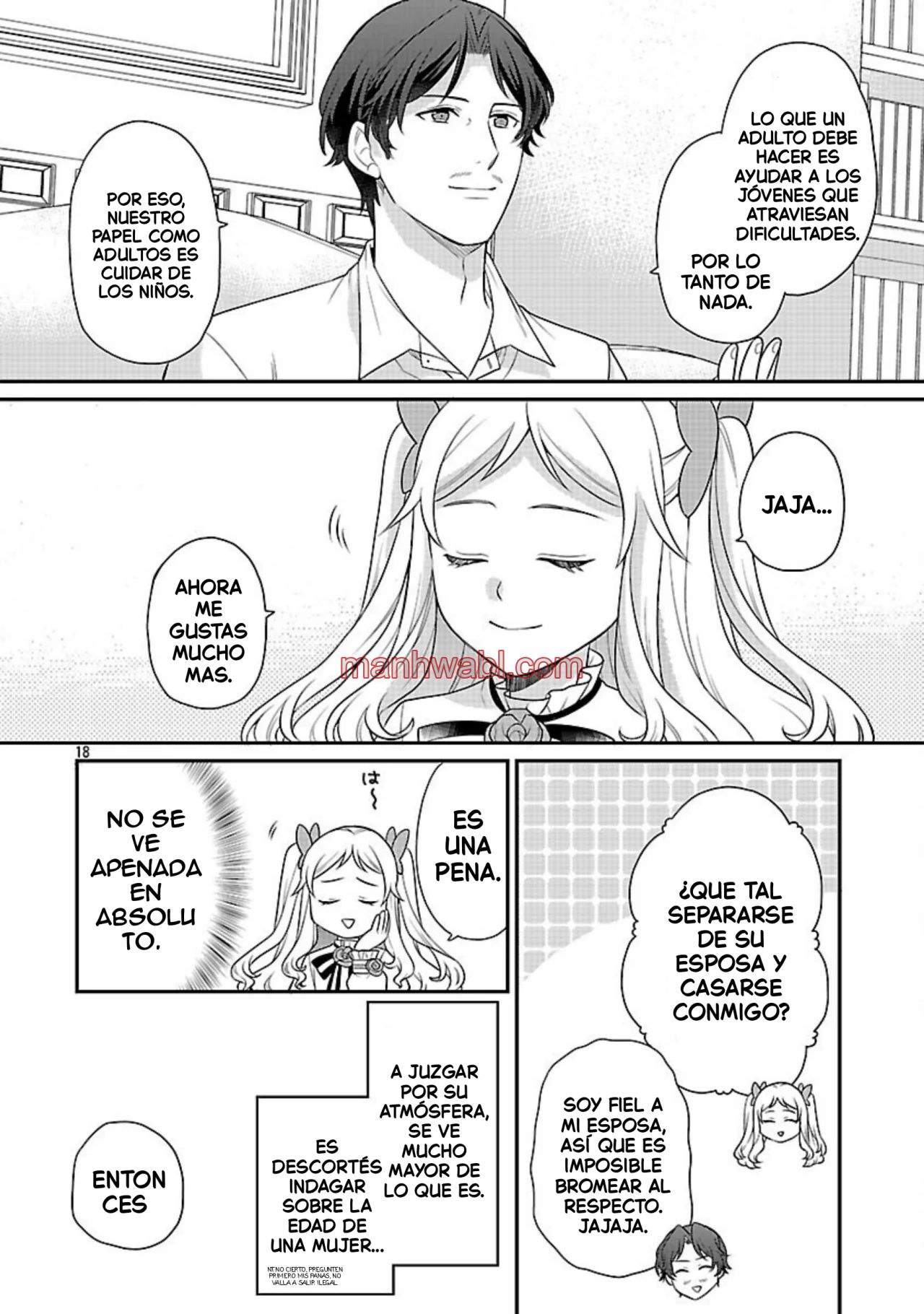 Reencarné como el padre de una joven malvada, así que adoro a mi esposa y a mi hija. - Capítulo 5_3 manhwa
