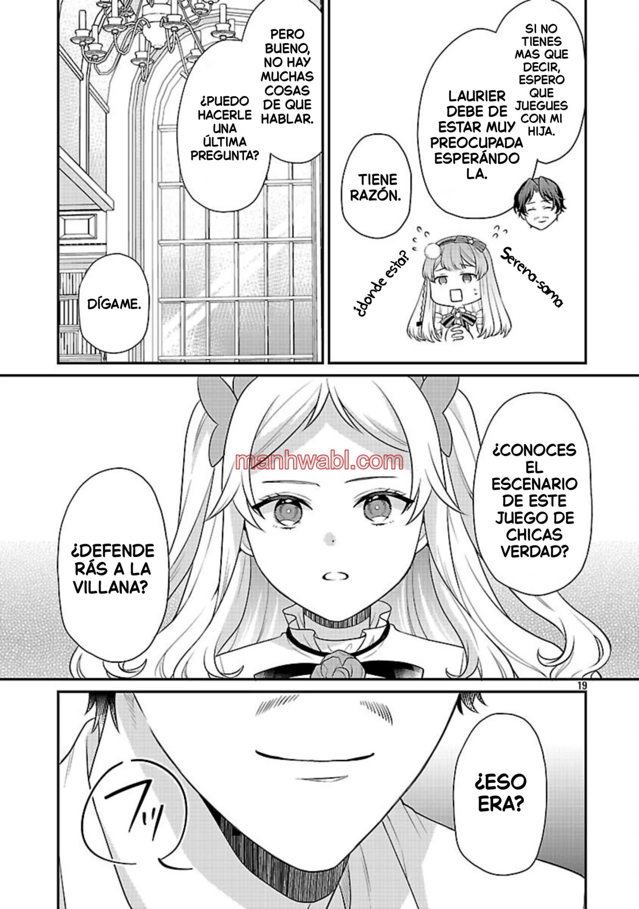 Reencarné como el padre de una joven malvada, así que adoro a mi esposa y a mi hija. - Capítulo 5_3 manhwa