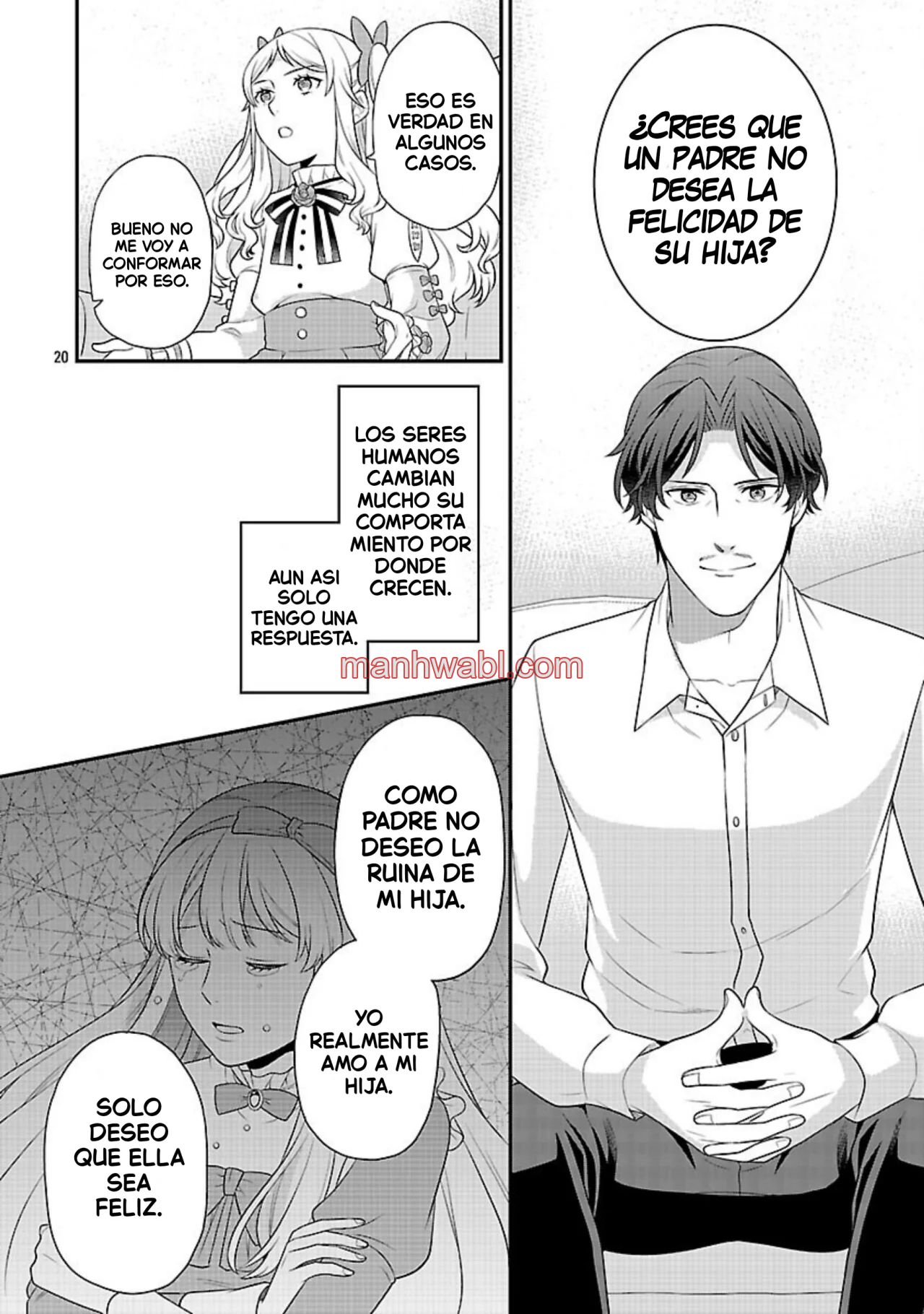 Reencarné como el padre de una joven malvada, así que adoro a mi esposa y a mi hija. - Capítulo 5_3 manhwa