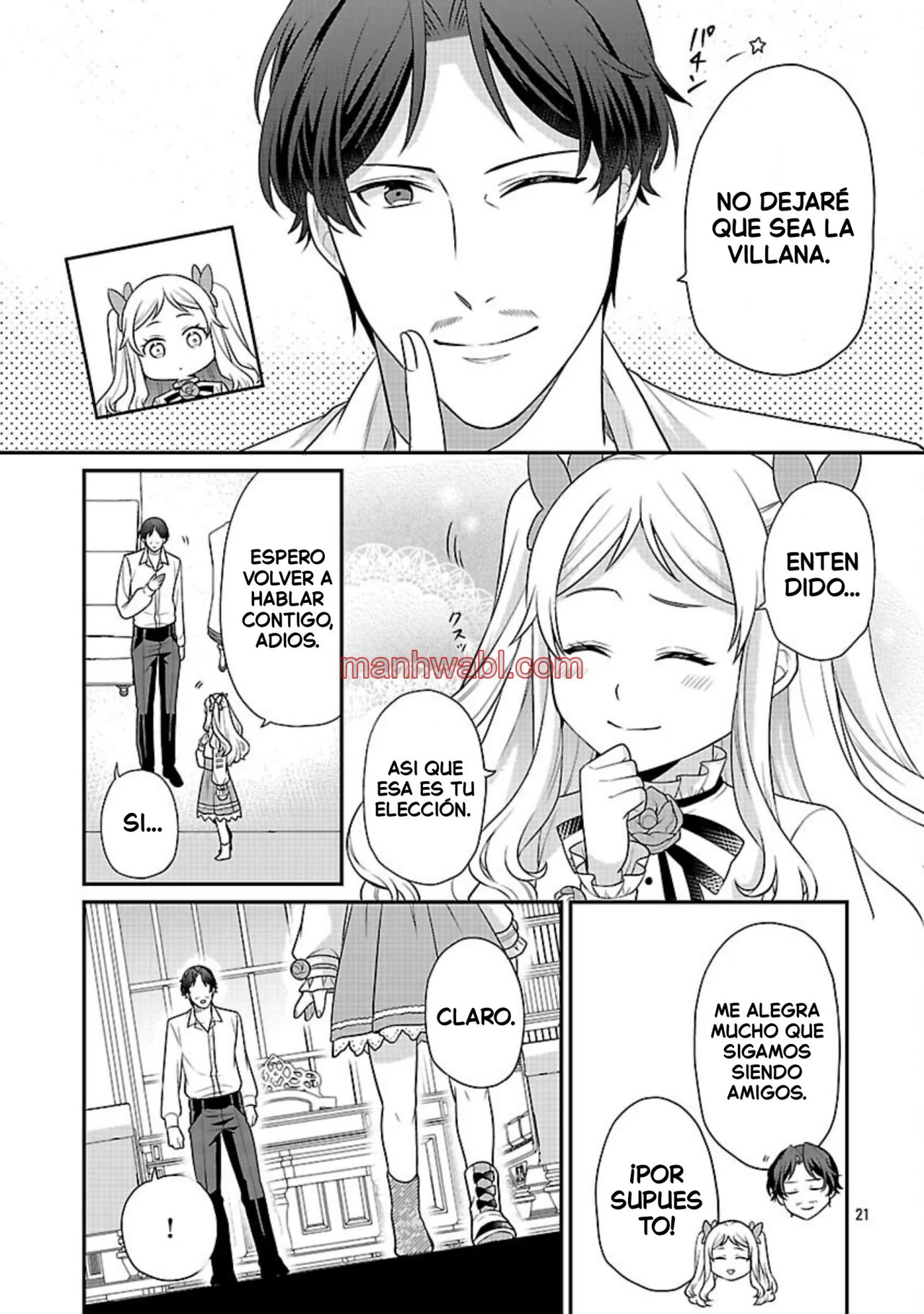 Reencarné como el padre de una joven malvada, así que adoro a mi esposa y a mi hija. - Capítulo 5_3 manhwa