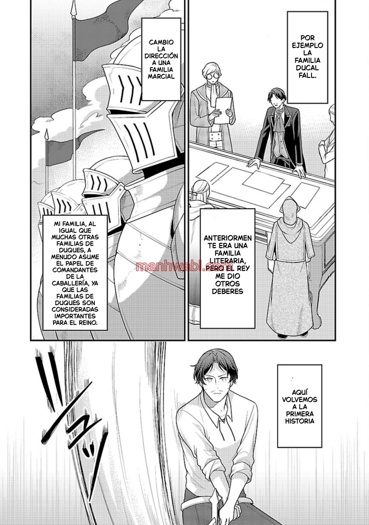 Reencarné como el padre de una joven malvada, así que adoro a mi esposa y a mi hija. - Capítulo 6 manhwa