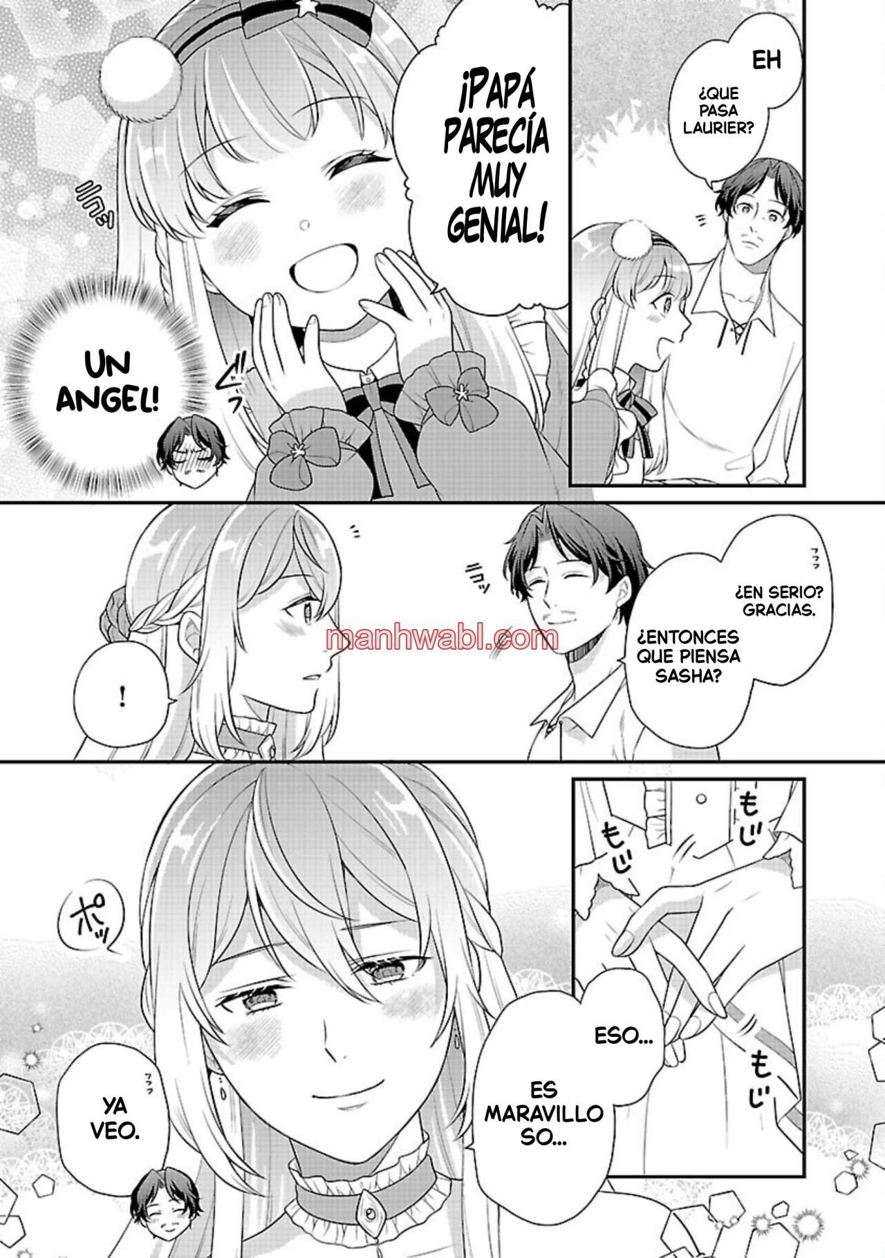 Reencarné como el padre de una joven malvada, así que adoro a mi esposa y a mi hija. - Capítulo 6_2 manhwa