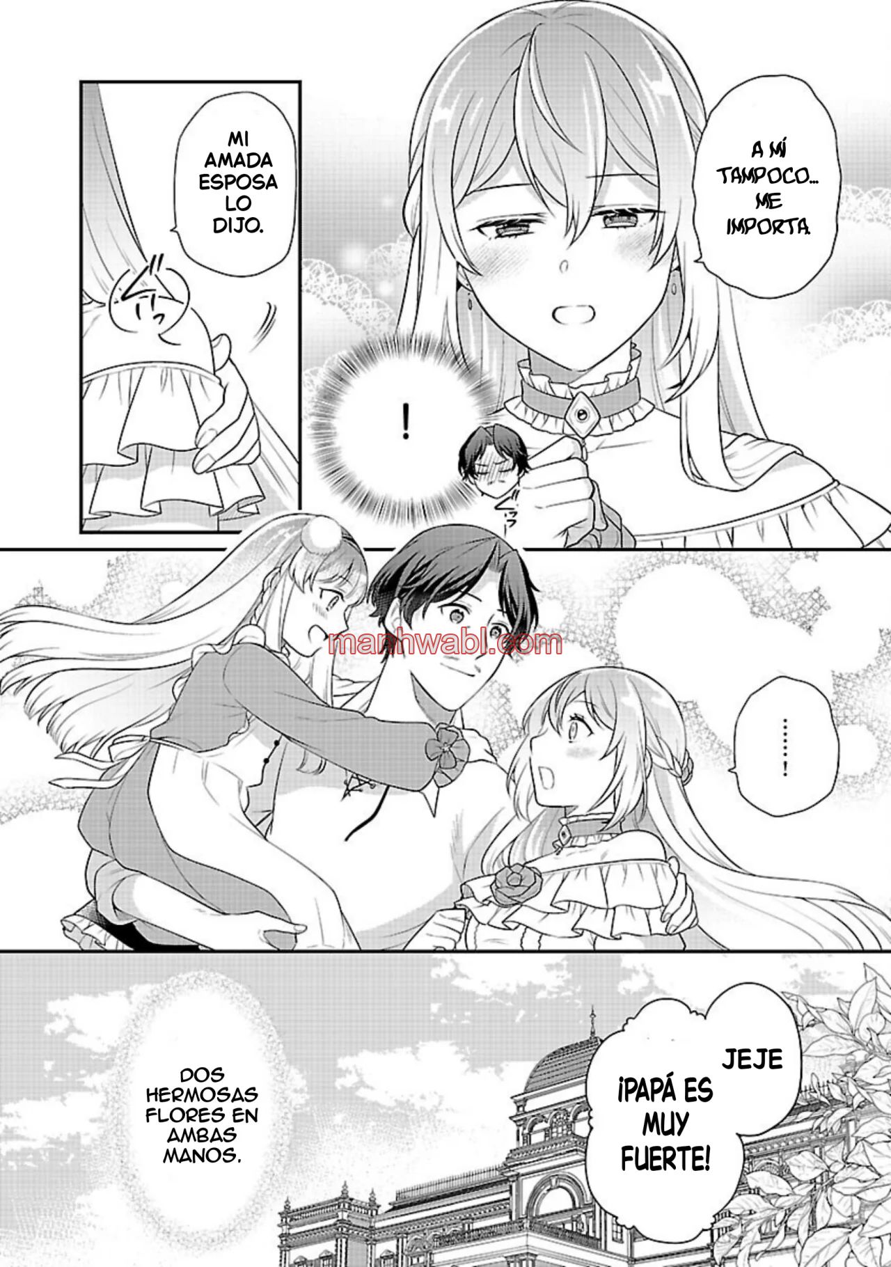 Reencarné como el padre de una joven malvada, así que adoro a mi esposa y a mi hija. - Capítulo 6_2 manhwa