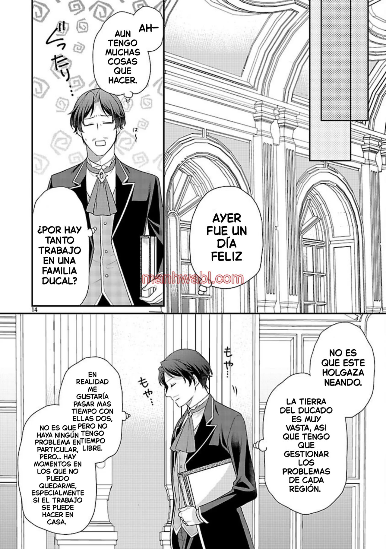 Reencarné como el padre de una joven malvada, así que adoro a mi esposa y a mi hija. - Capítulo 6_2 manhwa