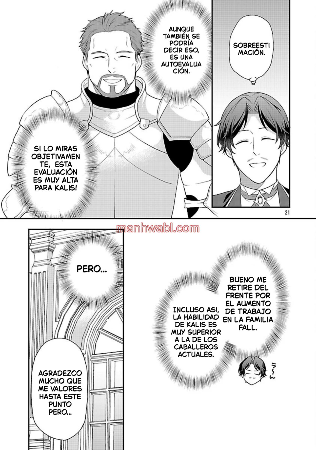 Reencarné como el padre de una joven malvada, así que adoro a mi esposa y a mi hija. - Capítulo 6_2 manhwa
