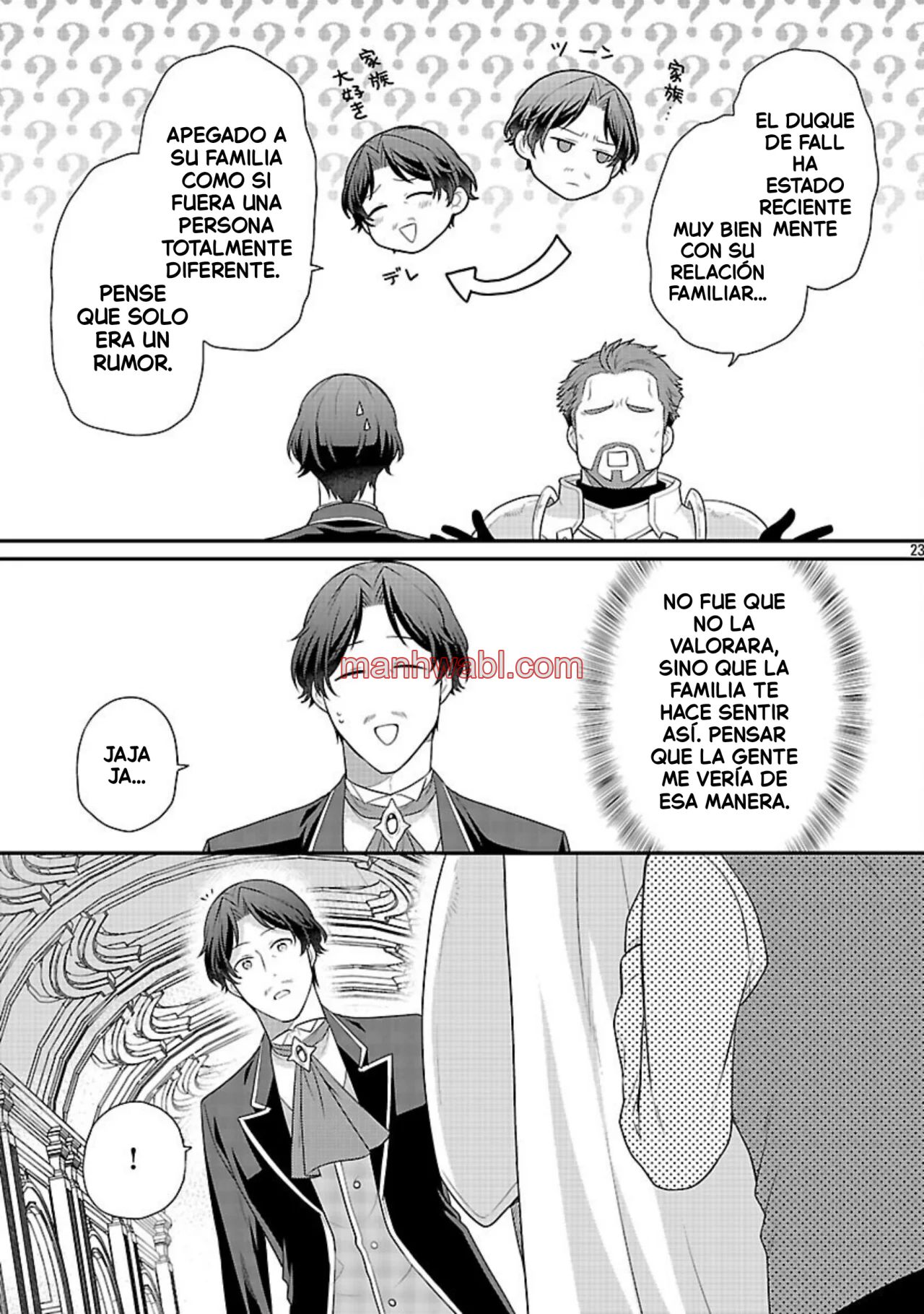 Reencarné como el padre de una joven malvada, así que adoro a mi esposa y a mi hija. - Capítulo 6_2 manhwa