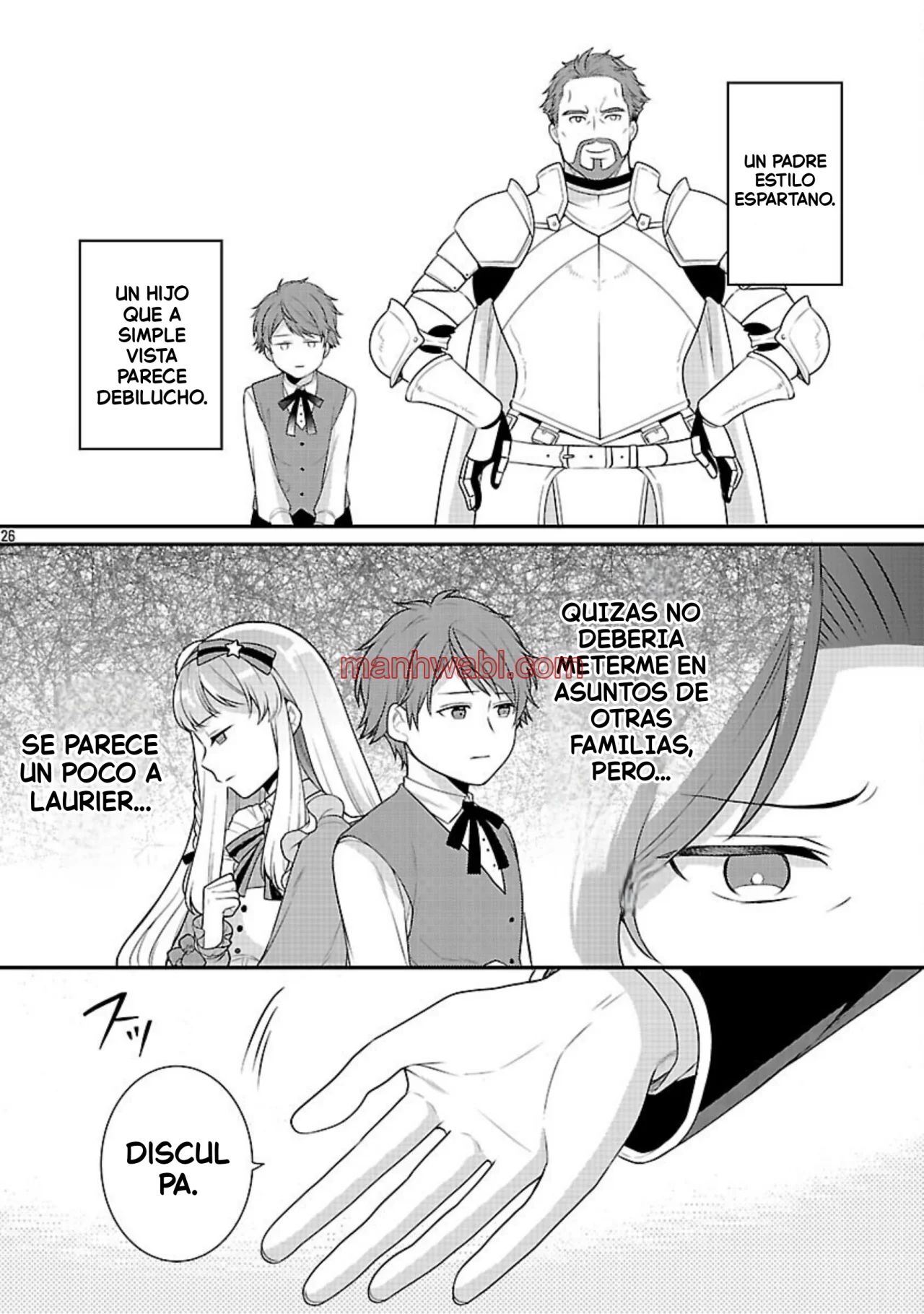 Reencarné como el padre de una joven malvada, así que adoro a mi esposa y a mi hija. - Capítulo 6_3 manhwa