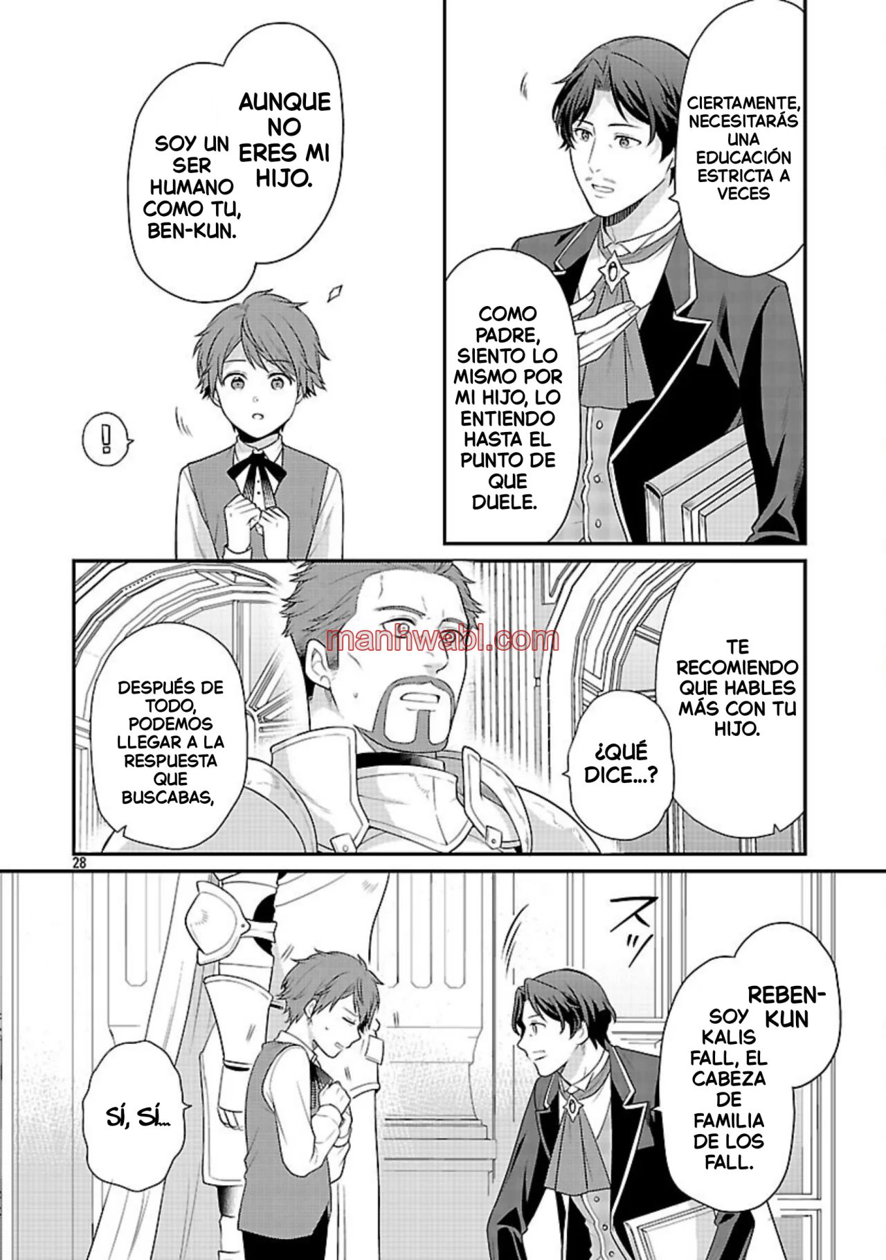 Reencarné como el padre de una joven malvada, así que adoro a mi esposa y a mi hija. - Capítulo 6_3 manhwa