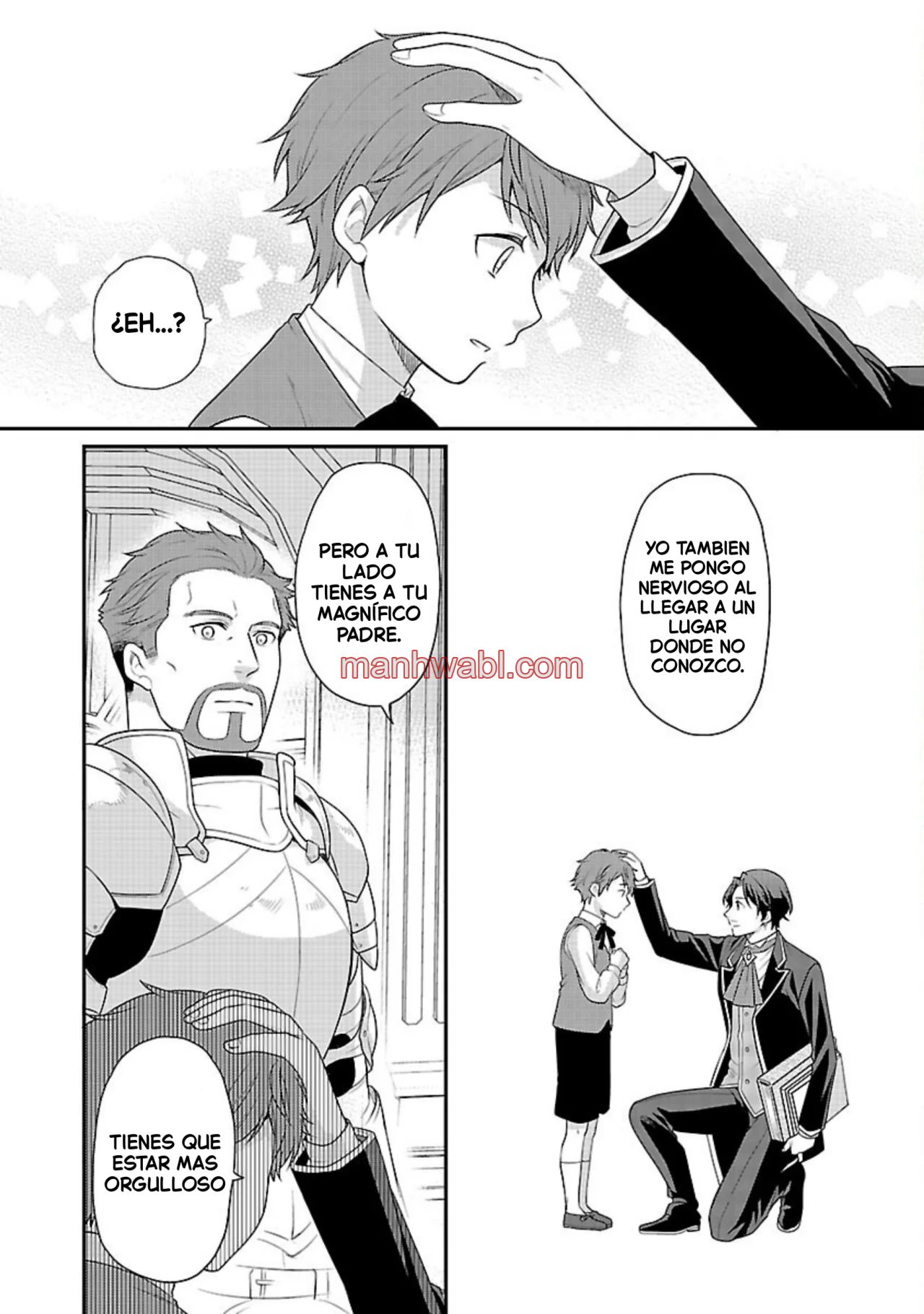 Reencarné como el padre de una joven malvada, así que adoro a mi esposa y a mi hija. - Capítulo 6_3 manhwa