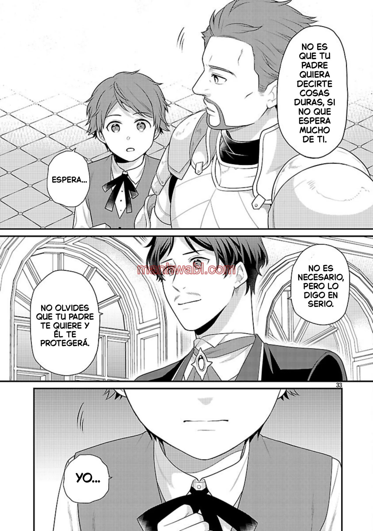 Reencarné como el padre de una joven malvada, así que adoro a mi esposa y a mi hija. - Capítulo 6_3 manhwa