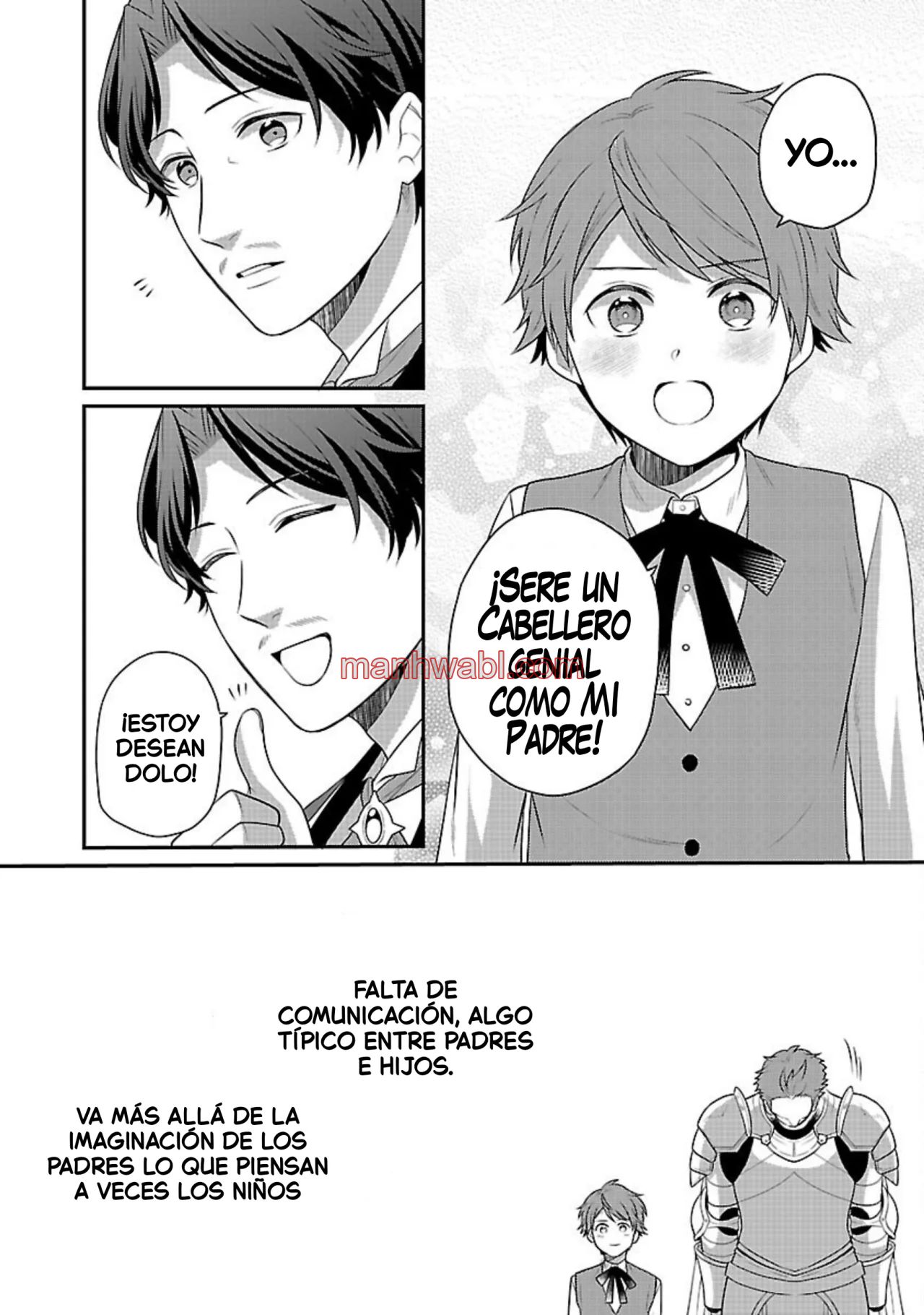 Reencarné como el padre de una joven malvada, así que adoro a mi esposa y a mi hija. - Capítulo 6_3 manhwa