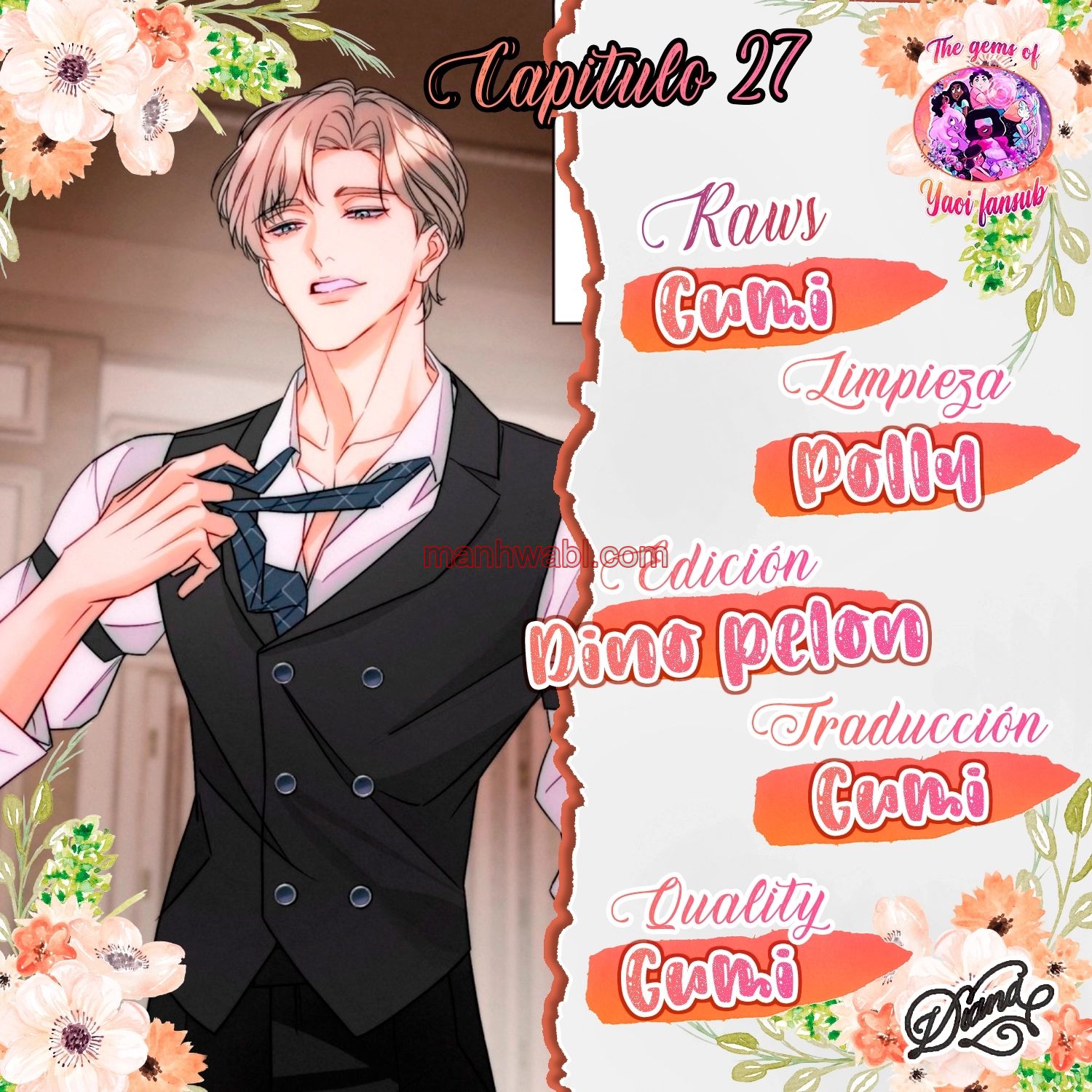 Reencarné en el Gran Ganso Dorado del alfa dominante - Capítulo 27 manhwa