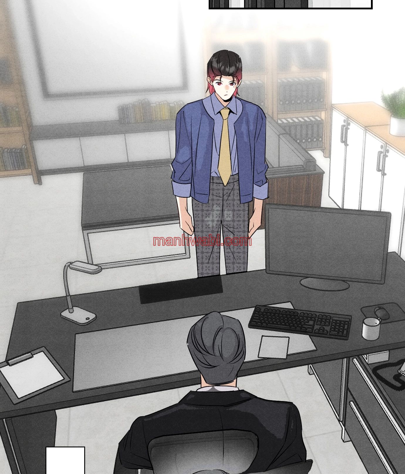 Reencarné en el Gran Ganso Dorado del alfa dominante - Capítulo 27_2 manhwa