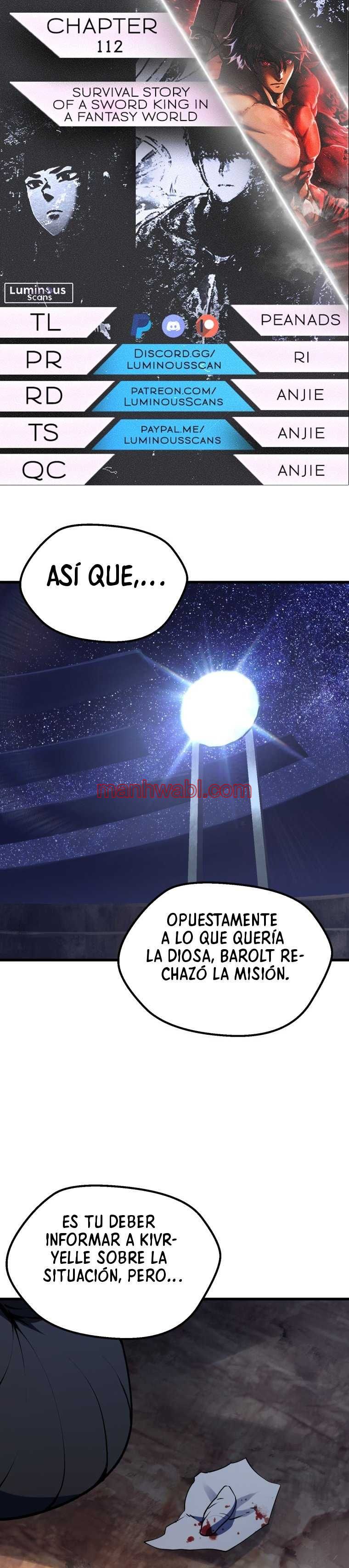 Registros de Supervivencia del Rey de la Espada - Capítulo 113 manhwa