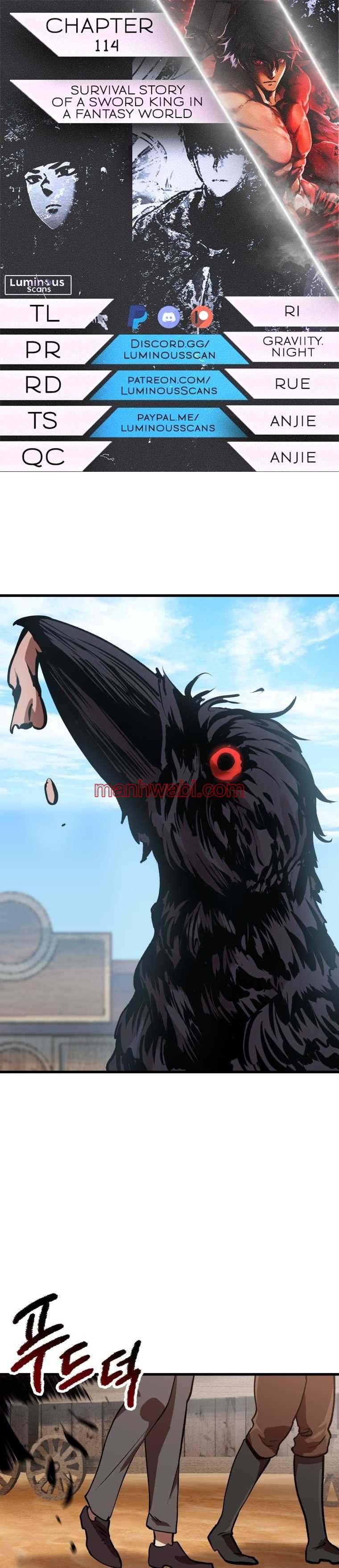 Registros de Supervivencia del Rey de la Espada - Capítulo 115 manhwa