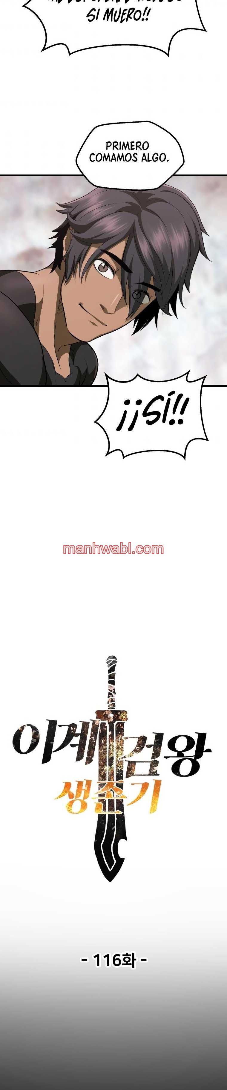 Registros de Supervivencia del Rey de la Espada - Capítulo 117 manhwa