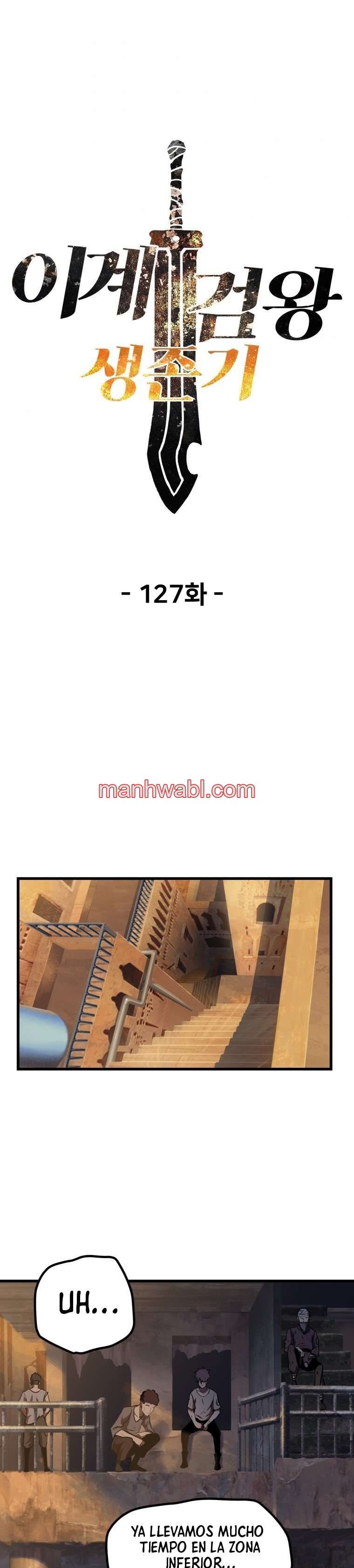 Registros de Supervivencia del Rey de la Espada - Capítulo 128 manhwa