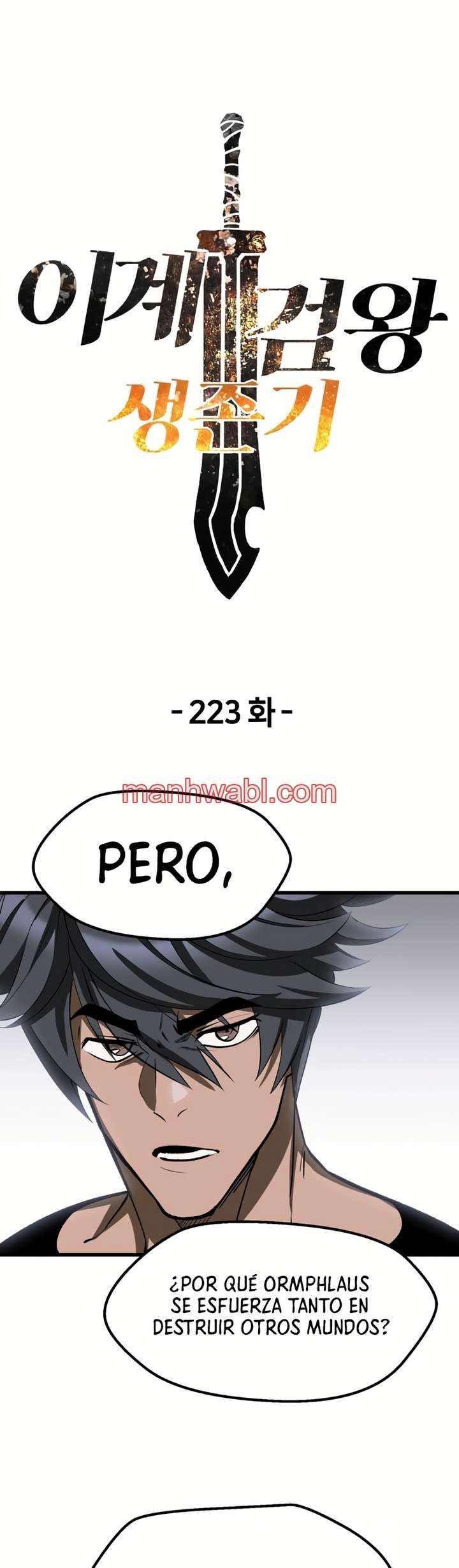 Registros de Supervivencia del Rey de la Espada - Capítulo 224 manhwa