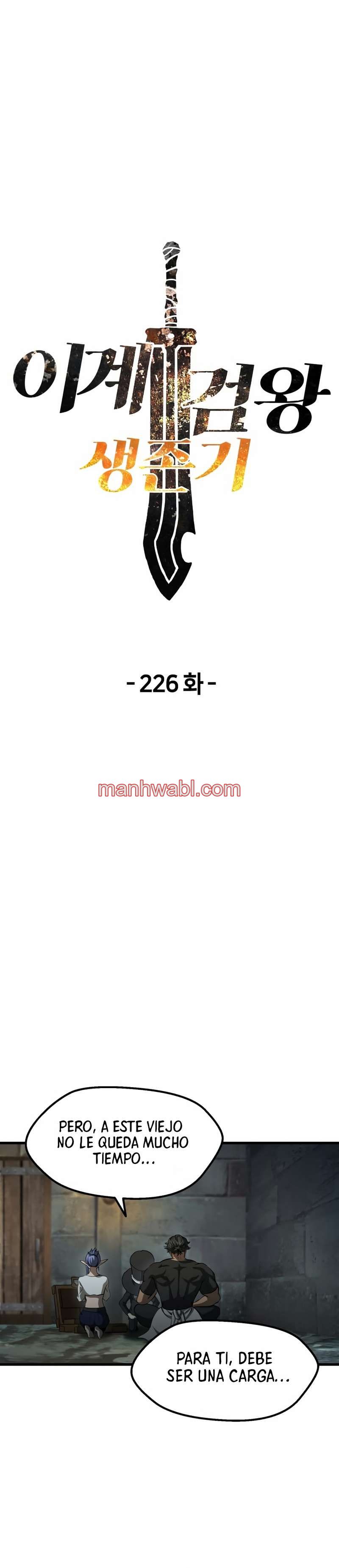 Registros de Supervivencia del Rey de la Espada - Capítulo 227 manhwa