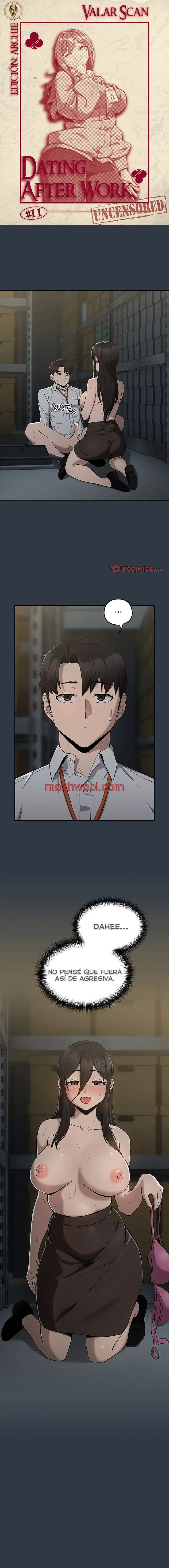 Relaciones amorosas despues del trabajo Sin Censura - Capítulo 11 manhwa