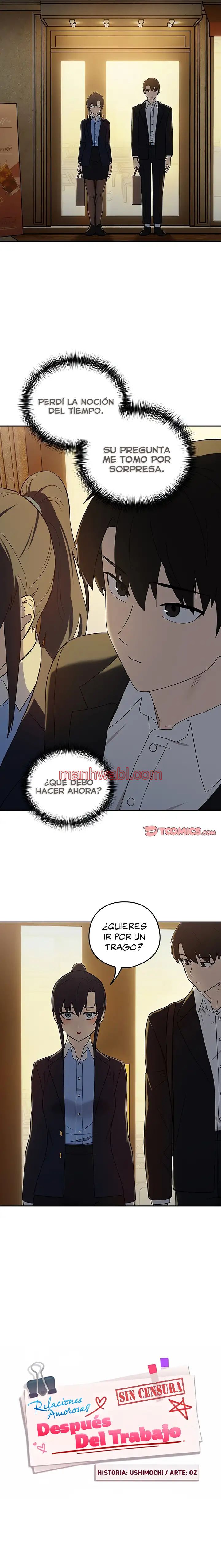 Relaciones amorosas despues del trabajo Sin Censura - Capítulo 8 manhwa