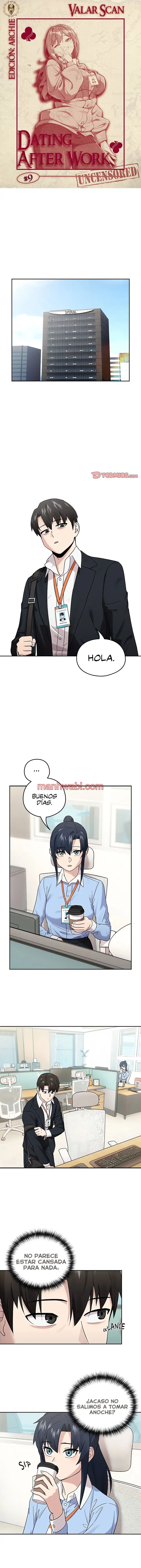 Relaciones amorosas despues del trabajo Sin Censura - Capítulo 9 manhwa
