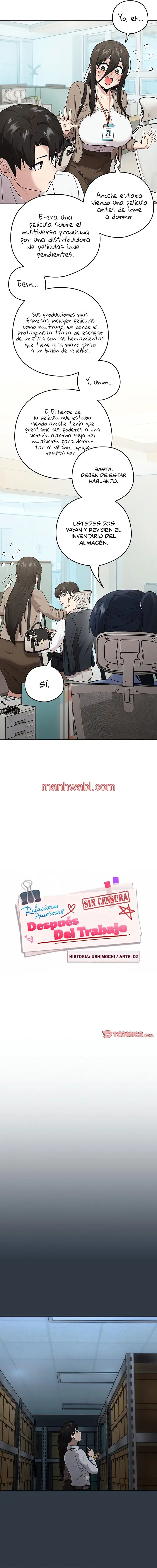 Relaciones amorosas despues del trabajo Sin Censura - Capítulo 9 manhwa