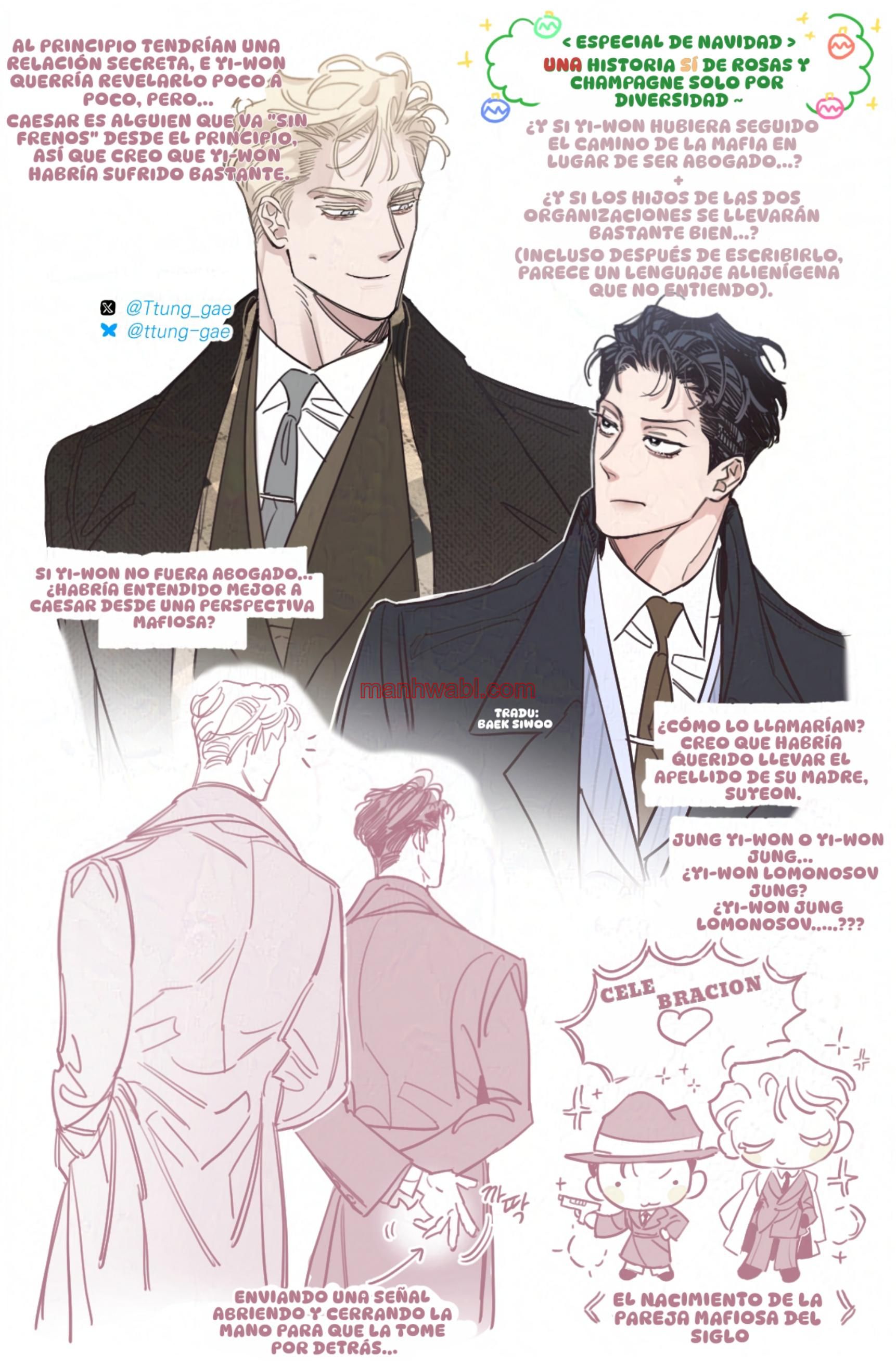 Rosas y Champaña - Capítulo 92.5 manhwa