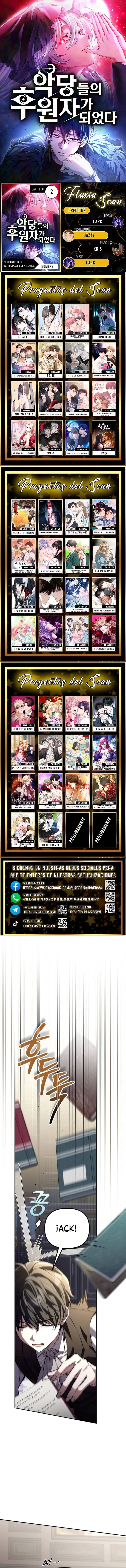 Se convirtió en patrocinador de villanos - Capítulo 2 manhwa