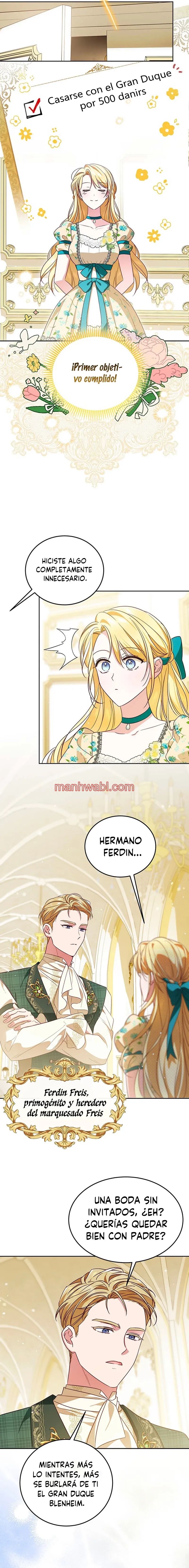 Ser la gran duquesa es lo mio - Capítulo 1_2 manhwa