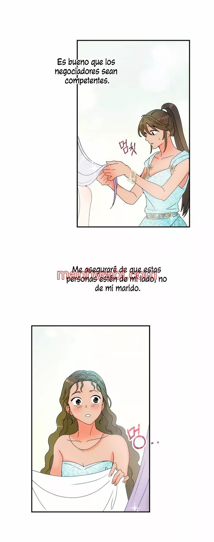Terminé con mi esposo, ahora iré a hacer dinero - Capítulo 4_2 manhwa