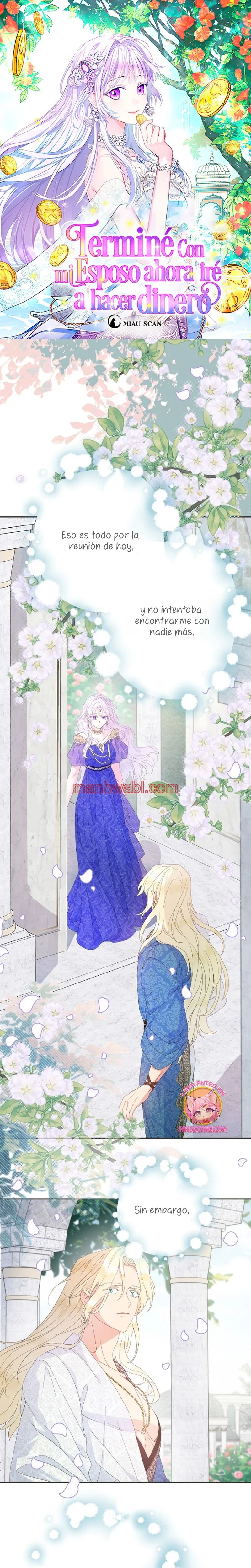 Terminé con mi esposo, ahora iré a hacer dinero - Capítulo 84 manhwa